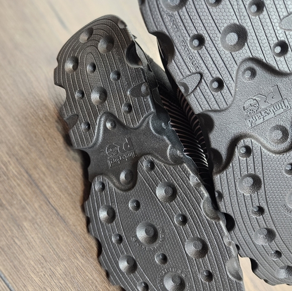 NWOT 🖤 Timberland Pro Powertrain Black & Rose Gold Work Shoe - Picture 12 of 12